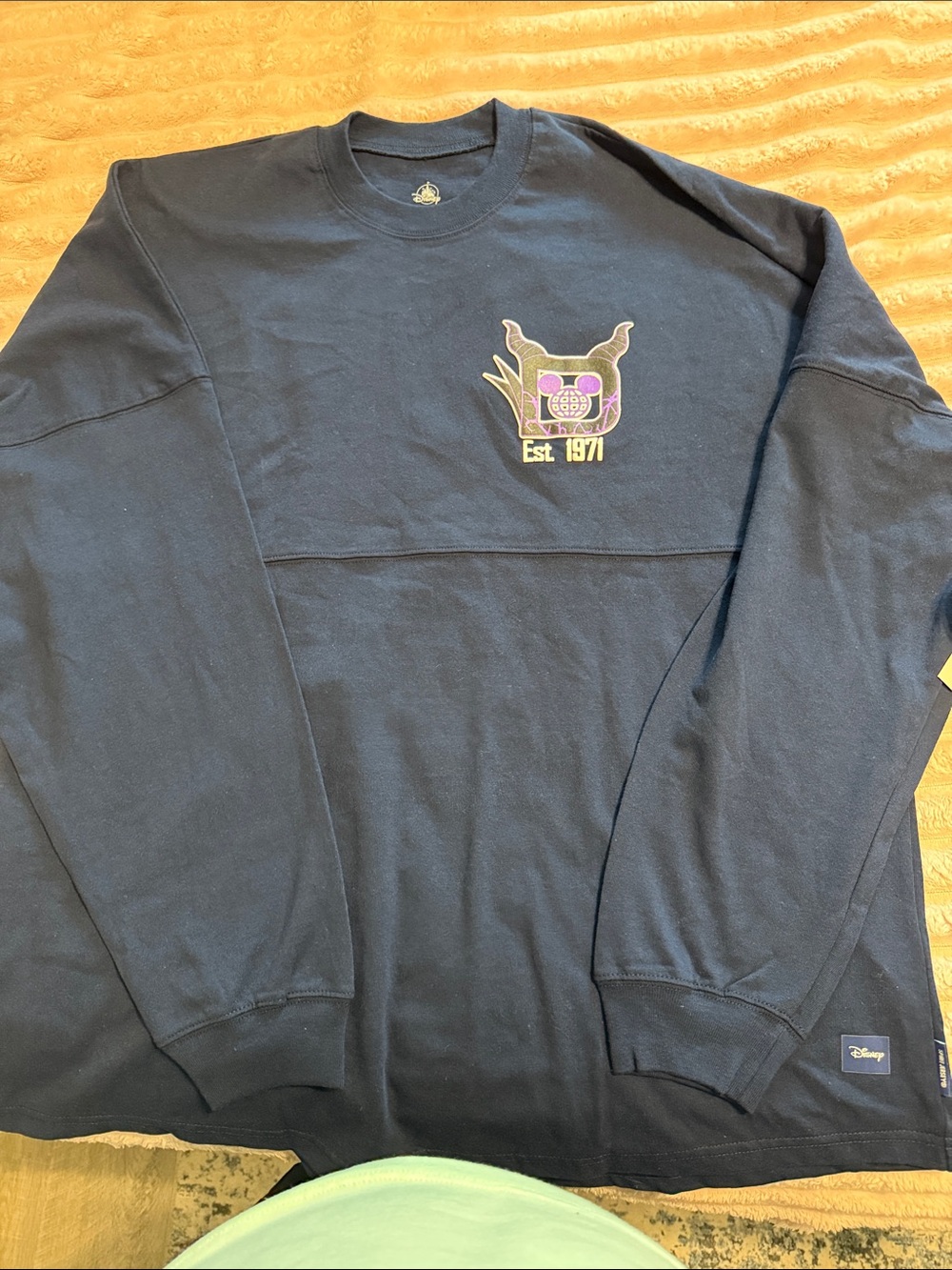 Disney Navy Villains Spirit Jersey-Glows in Dark.